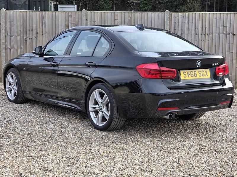 Used BMW 330 M Sport 252 HP (185 kW) 2016 Black Sedan