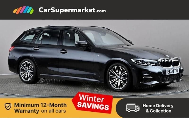 Used 2022 BMW 318 M Sport Estate | £20,997 (Fair price) - Image 1/3
