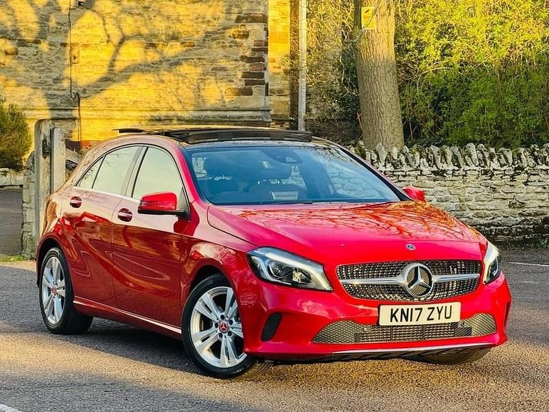 Used Mercedes A200 Premium Plus 2017 Red Hatchback