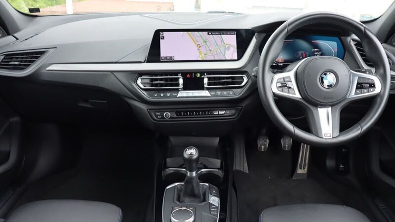Used BMW 116 M Sport 136 HP (100 kW) 2021 White Hatchback