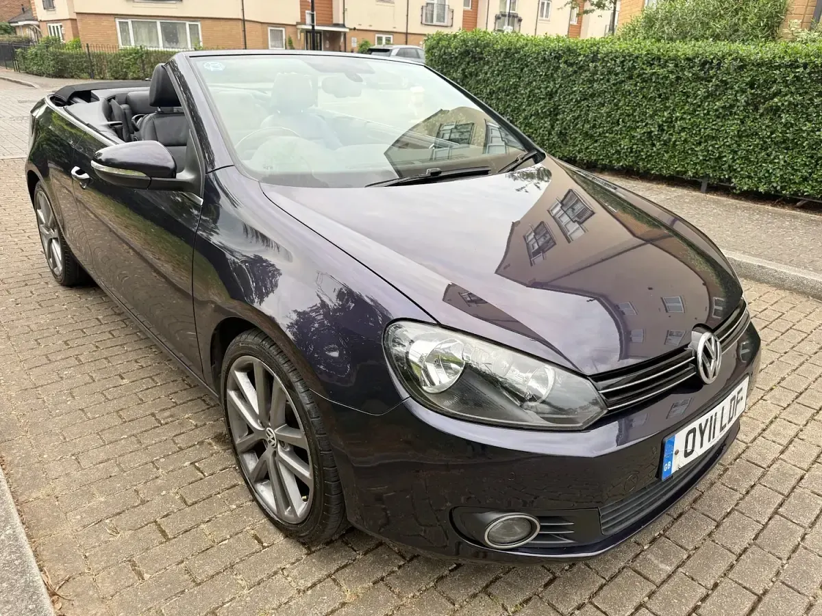 Used VW Golf Cabriolet GT 2011 Purple Cabriolet