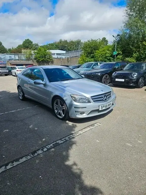Used Mercedes CLC180 2008 Silver Coupe