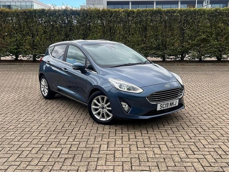 Blue Used 2019 Ford Fiesta Titanium Hatchback | £11,300 (Fair price) - Image 1/4