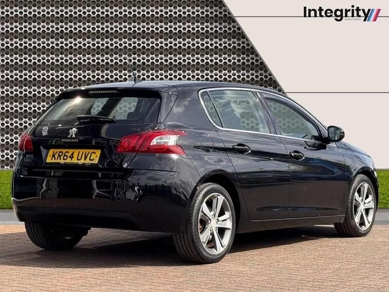 Used Peugeot 308 Allure 115 HP (84 kW) 2014 Black Hatchback