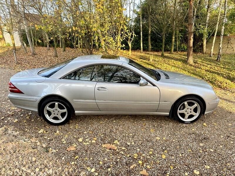 Used Mercedes CL500 2002 Silver Coupe