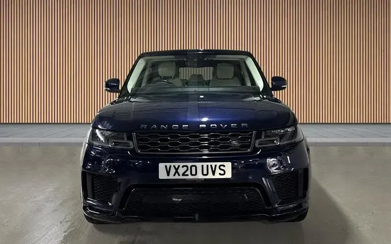 Used Land Rover Range Rover Sport Dynamic 404 HP (297 kW) 2020 Portofino blue SUV