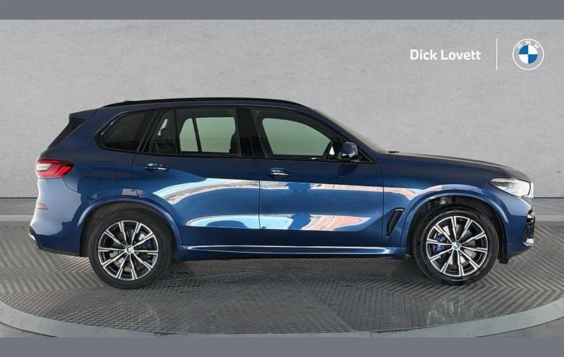 Used BMW X5 M Sport 281 HP (206 kW) 2022 Blue SUV
