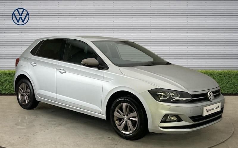Used VW Polo Match 95 HP (69 kW) 2021 Silver Hatchback