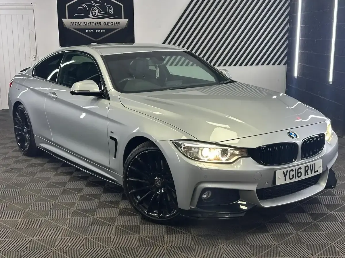 Used BMW 420 M Sport 190 HP (139 kW) 2016 Silver Coupe