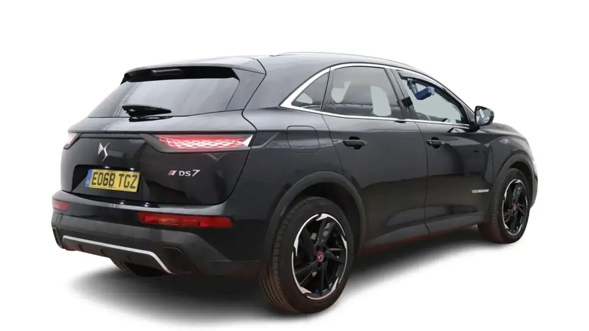Used DS Automobiles DS7 Crossback Performance 130 HP (95 kW) 2018 Black SUV