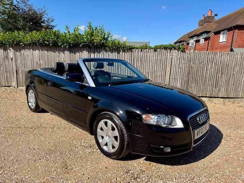 Black Used 2007 Audi A4 Cabriolet Business Cabriolet | £5,990 (Expensive) - Image 1/4