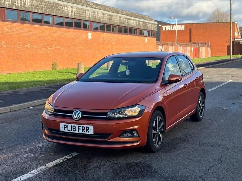 Used VW Polo SE 2018 Orange Hatchback