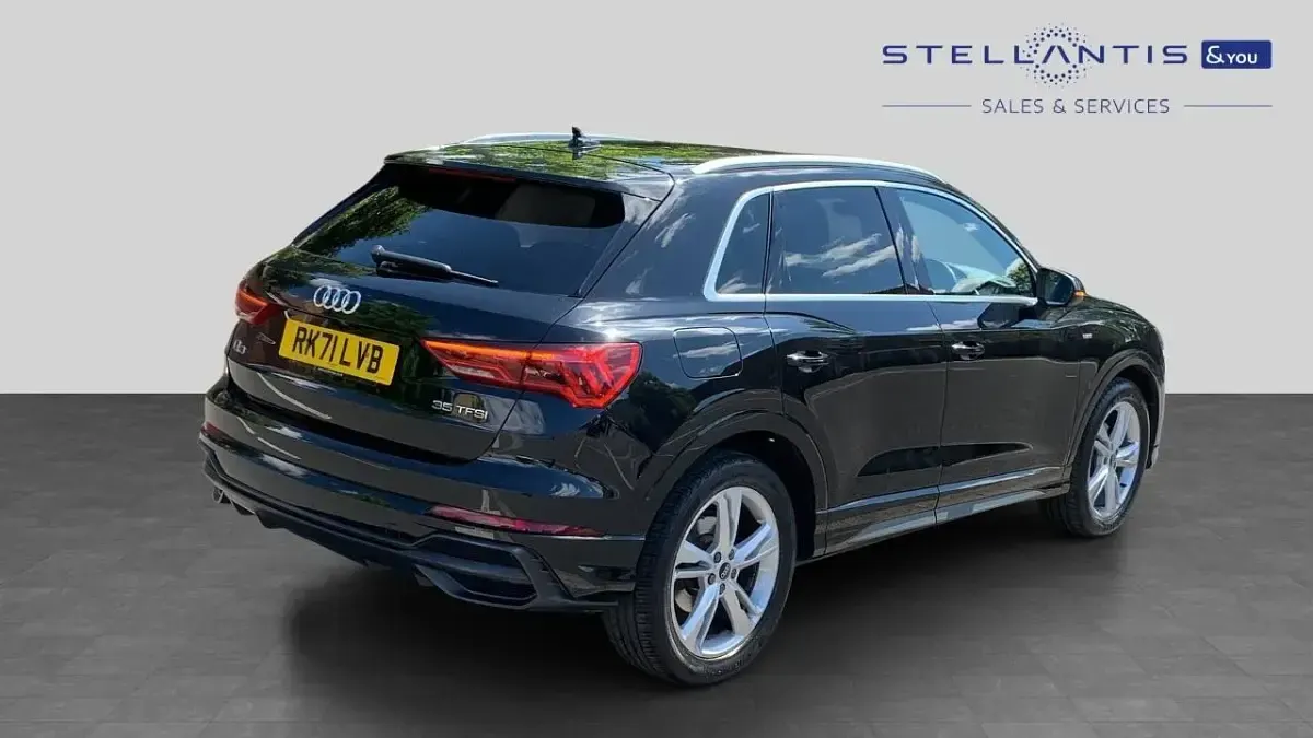 Used Audi Q3 S-Line 148 HP (108 kW) 2021 Black SUV