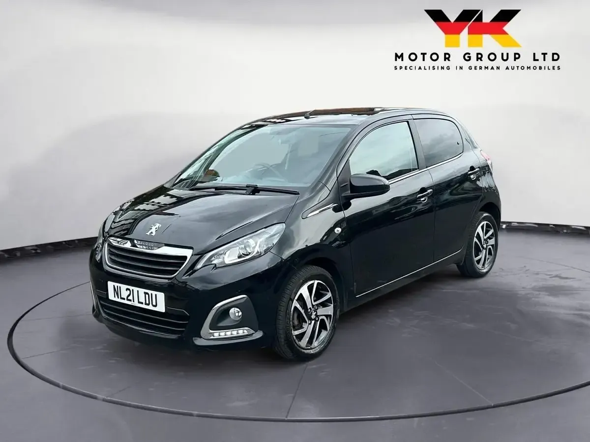 Used Peugeot 108 Allure 2021 Black Hatchback