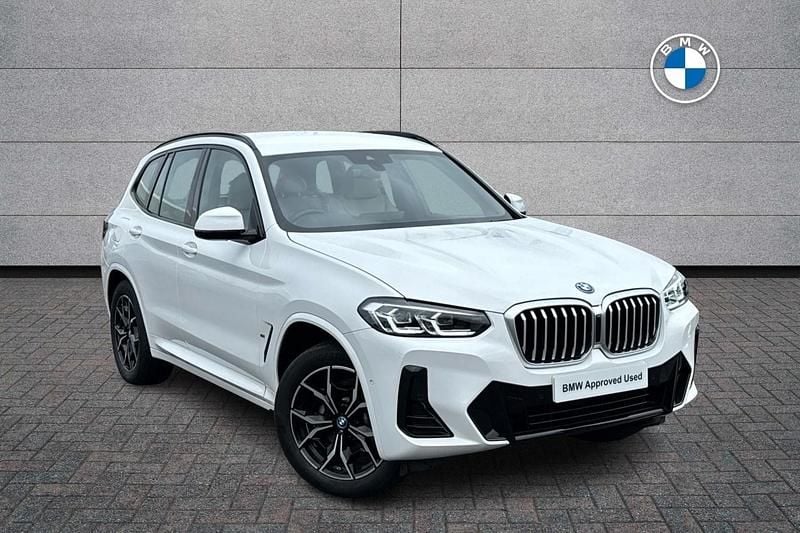 White Used 2023 BMW X3 M Sport SUV | £39,490 (Fair price) - Image 1/4
