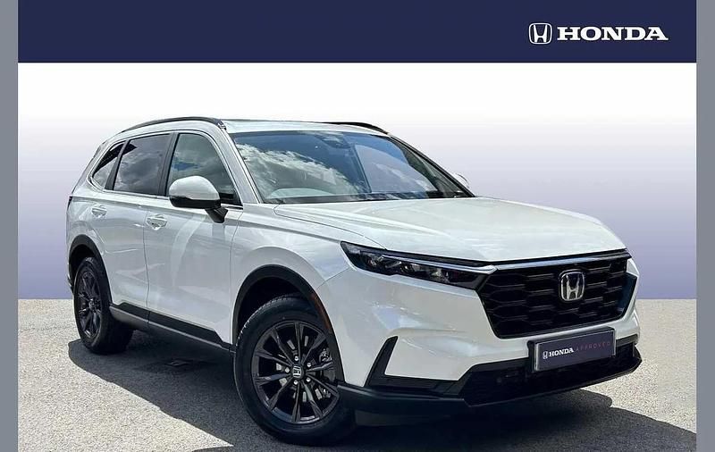 Platinum white Used 2025 Honda CR-V Elegance SUV | £35,000 - Image 1/4