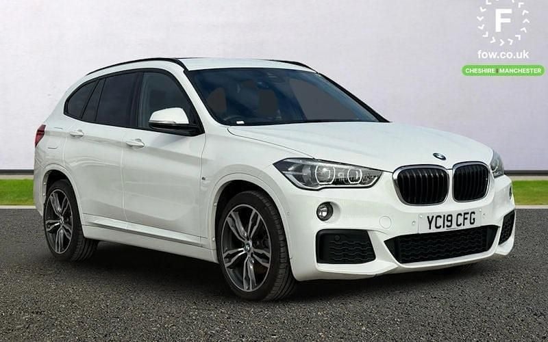 White Used 2019 BMW X1 M Sport SUV | £18,599 (Good price) - Image 1/4
