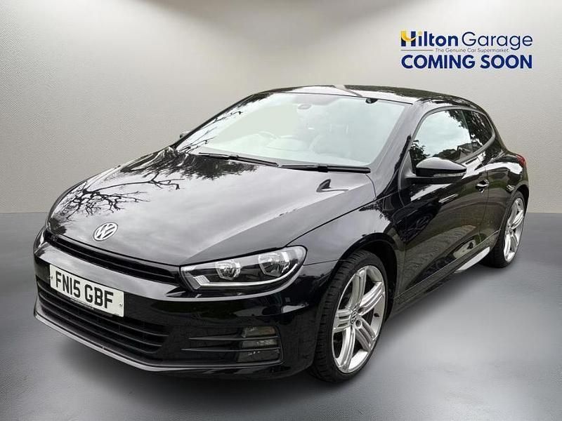 Used VW Scirocco R-line 150 HP (110 kW) 2015 Black Coupe