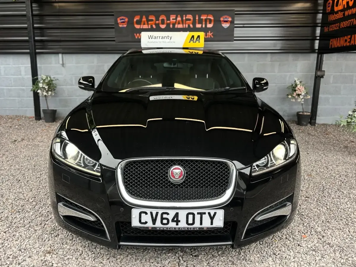Used Jaguar XF R-Sport 2014 Black Estate