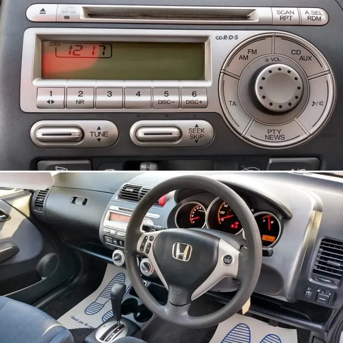 Used Honda Jazz SE 83 HP (61 kW) 2005 Silver Hatchback