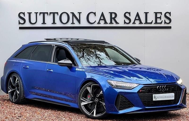 Blue Used 2021 Audi RS6 Black Edition Estate | £85,950 (Fair price) - Image 1/4