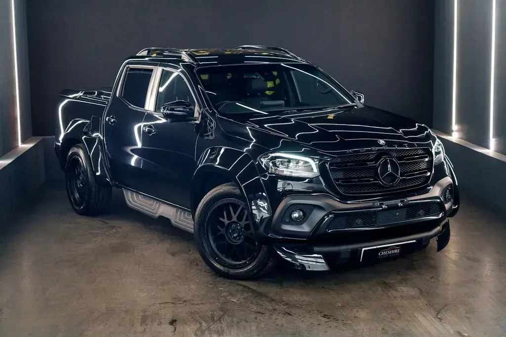Used Mercedes X250 2018 Black Pickup