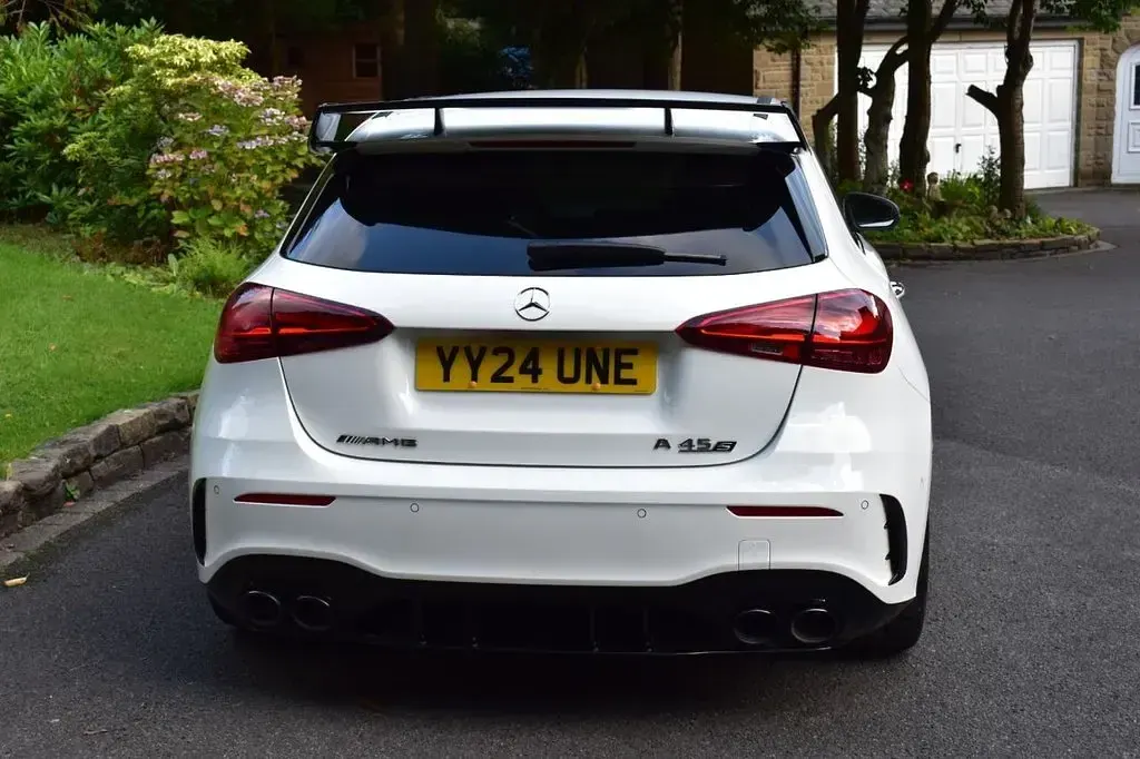 Used Mercedes A45 AMG 2024 White Hatchback