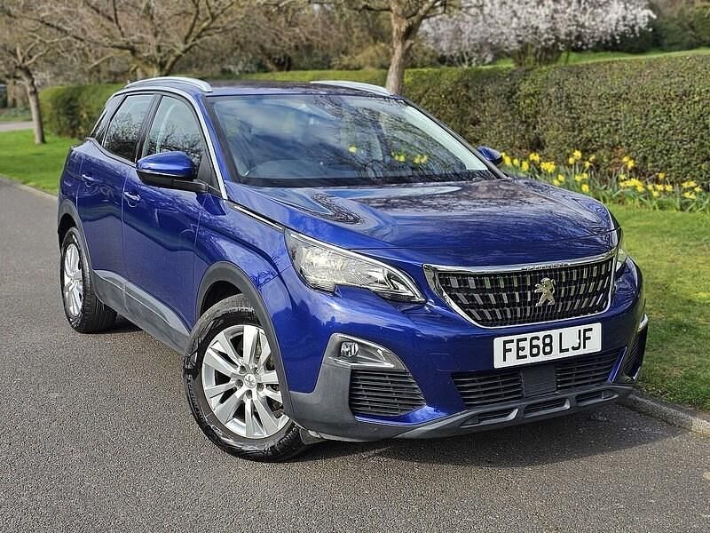 Used Peugeot 3008 Active 130 HP (95 kW) 2018 Blue SUV
