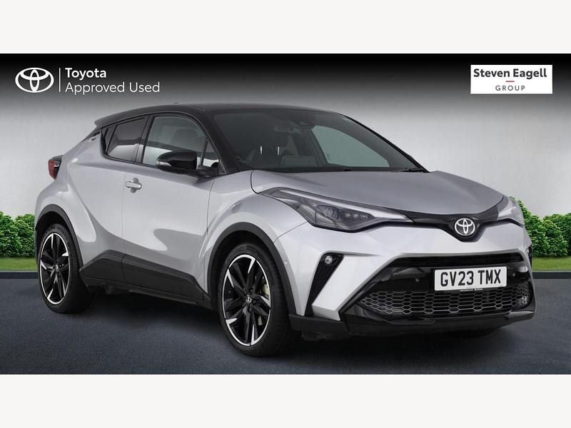 Silver Used 2023 Toyota C-HR Sport SUV | £22,830 (Expensive) - Image 1/3