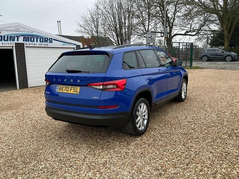 Used Skoda Kodiaq SE 150 HP (110 kW) 2020 Blue SUV