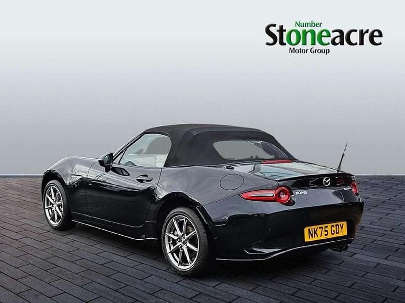 Used Mazda MX5 Exclusive-Line 132 HP (97 kW) 2025 Black Cabriolet