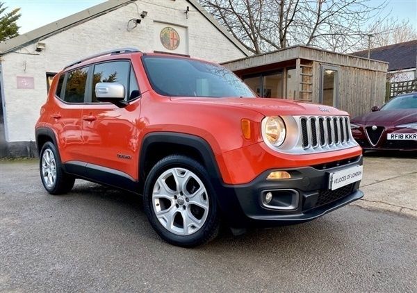 Orange Used 2015 Jeep Renegade Limited SUV | £12,995 - Image 1/1