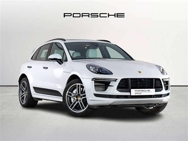 White Used 2020 Porsche Macan Turbo SUV | £48,990 (Super price) - Image 1/4