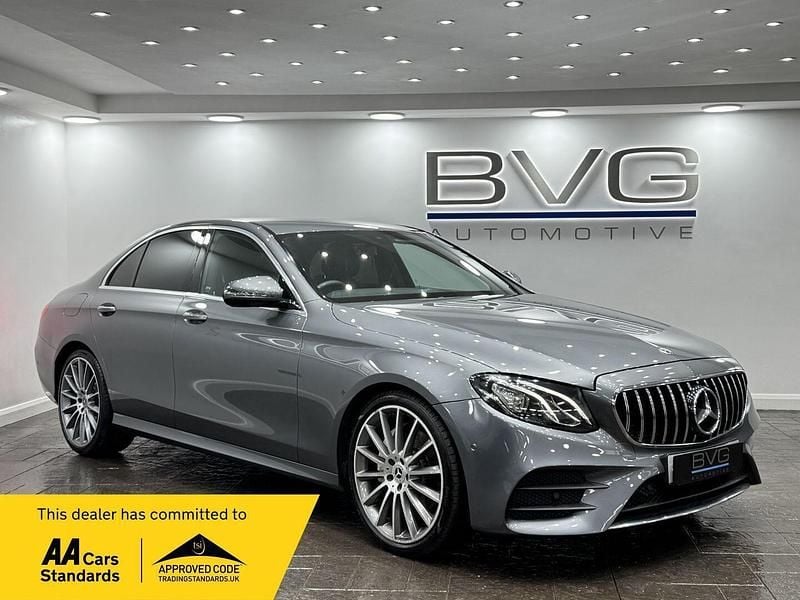 Grey Used 2017 Mercedes E200 AMG line Sedan | £14,494 (Fair price) - Image 1/2