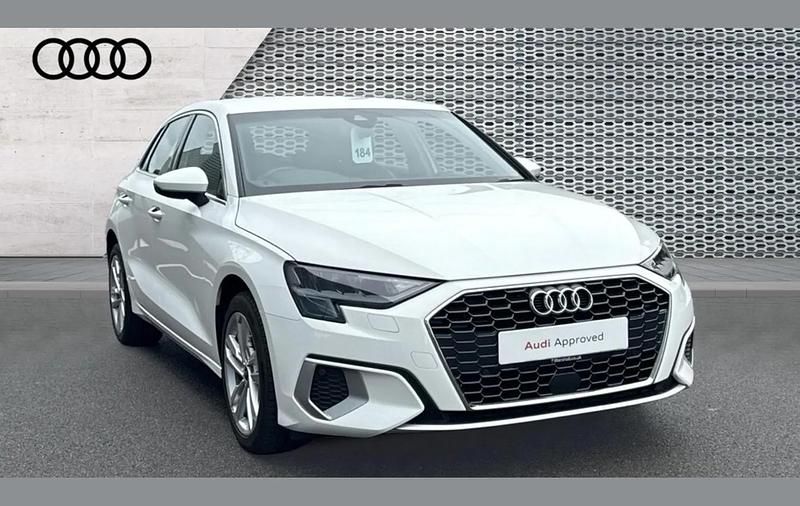White Used 2023 Audi A3 Sport Hatchback | £19,890 (Fair price) - Image 1/4