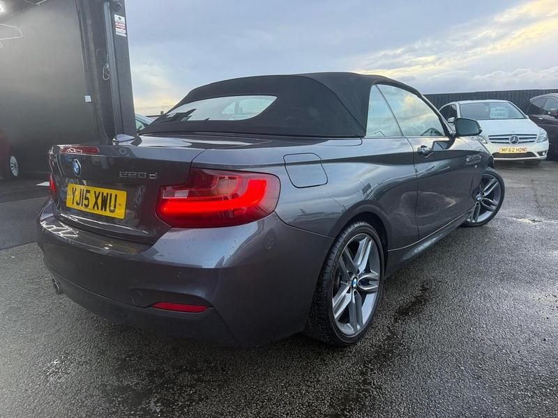 Used BMW 220 M Sport 2015 Grey Cabriolet