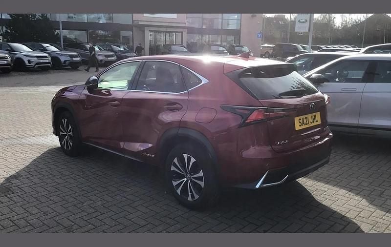 Used Lexus NX300h 194 HP (142 kW) 2021 Red SUV