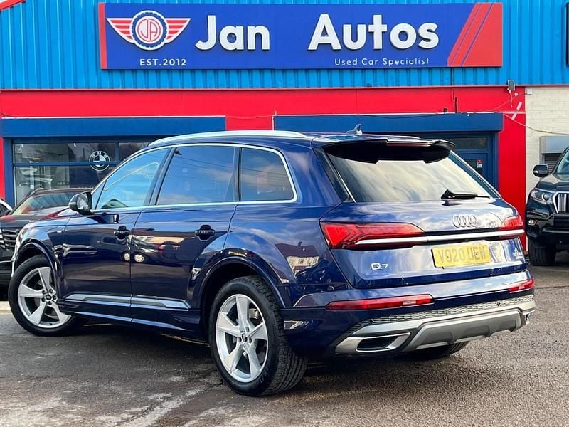 Used Audi Q7 S-Line 2020 Blue SUV