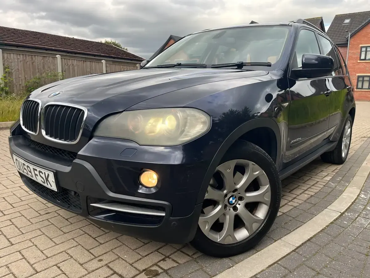 Used BMW X5 Sport Line 232 HP (170 kW) 2010 Blue SUV