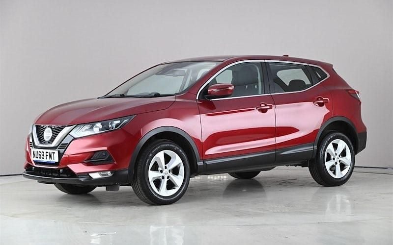 Used Nissan Qashqai Acenta Premium 116 HP (85 kW) 2019 Red SUV