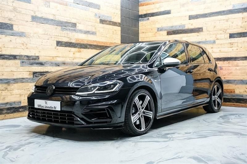 Used VW Golf VII R 310 HP (228 kW) 2017 Black Hatchback