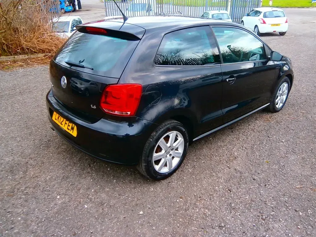 Used VW Polo Match 2012 Black Hatchback