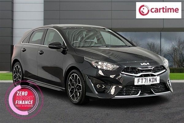 Black Used 2022 Kia Ceed GT GT-Line Hatchback | £17,039 (A bit pricey) - Image 1/3