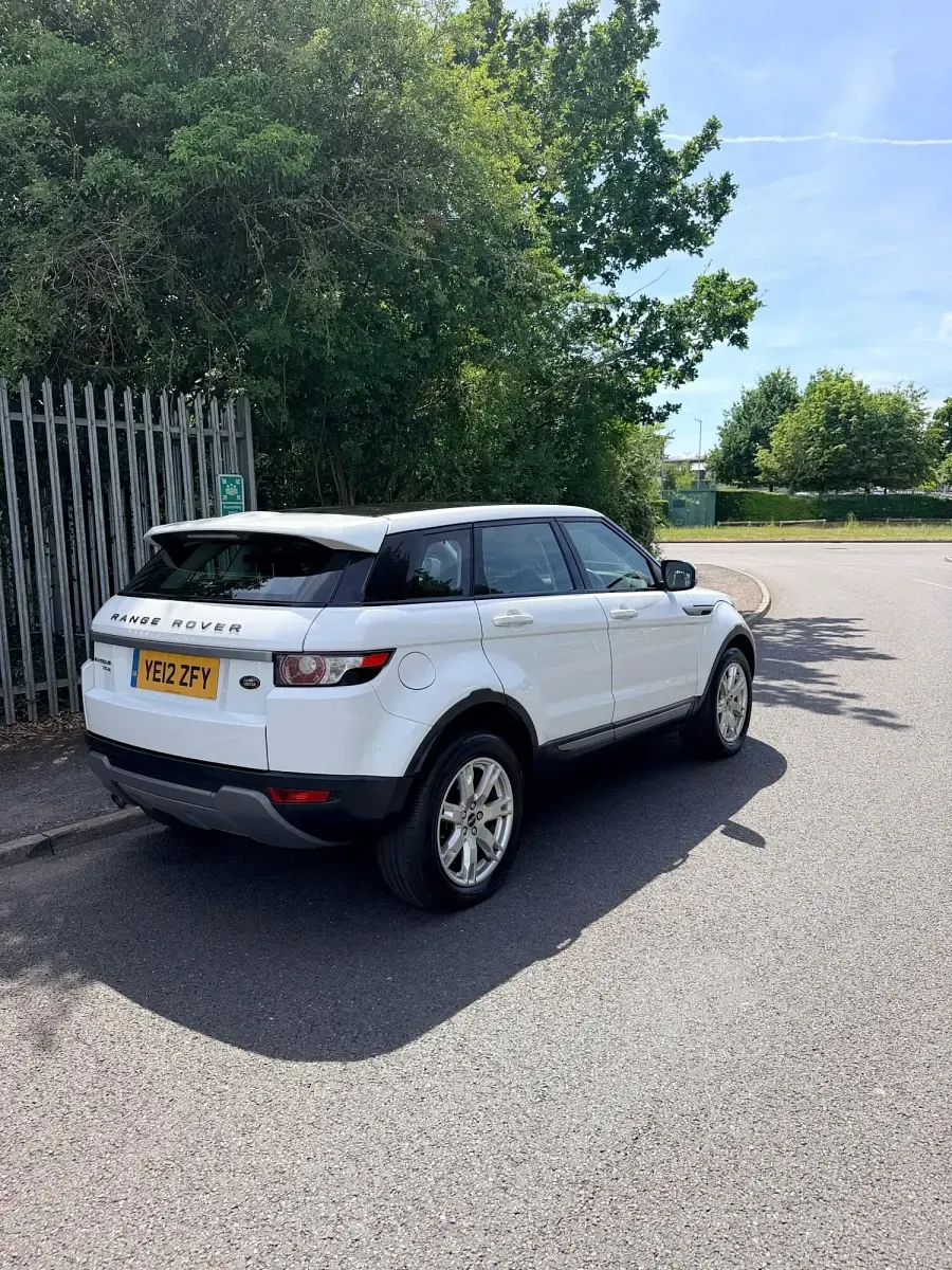 Used Land Rover Range Rover evoque Pure 2012 White SUV