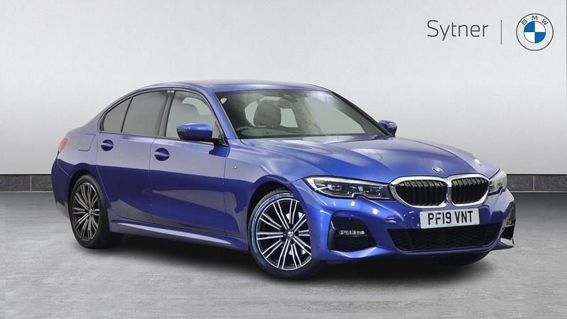 Used BMW 320 M Sport 181 HP (133 kW) 2019 Blue Sedan