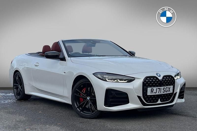 White Used 2021 BMW M440 M Sport Sedan | £37,778 (Good price) - Image 1/4
