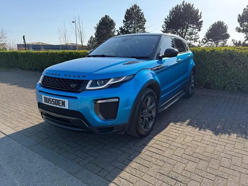 Begagnad Land Rover Range Rover evoque Landmark 2018 Blå Kombi
