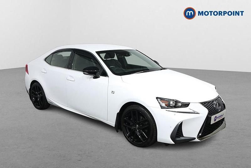 White Used 2020 Lexus IS300h Sport Line Sedan | £19,949 (A bit pricey) - Image 1/4