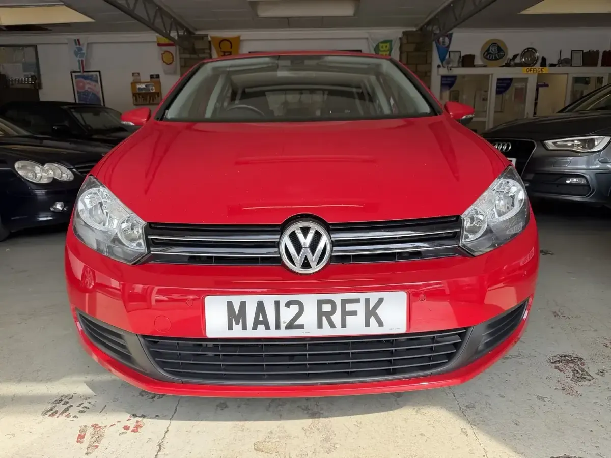 Used VW Golf VII Match 2012 Red Hatchback