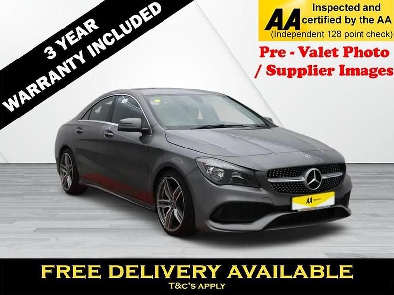 Grey Used 2019 Mercedes CLA180 AMG line Sedan | £15,795 - Image 1/4